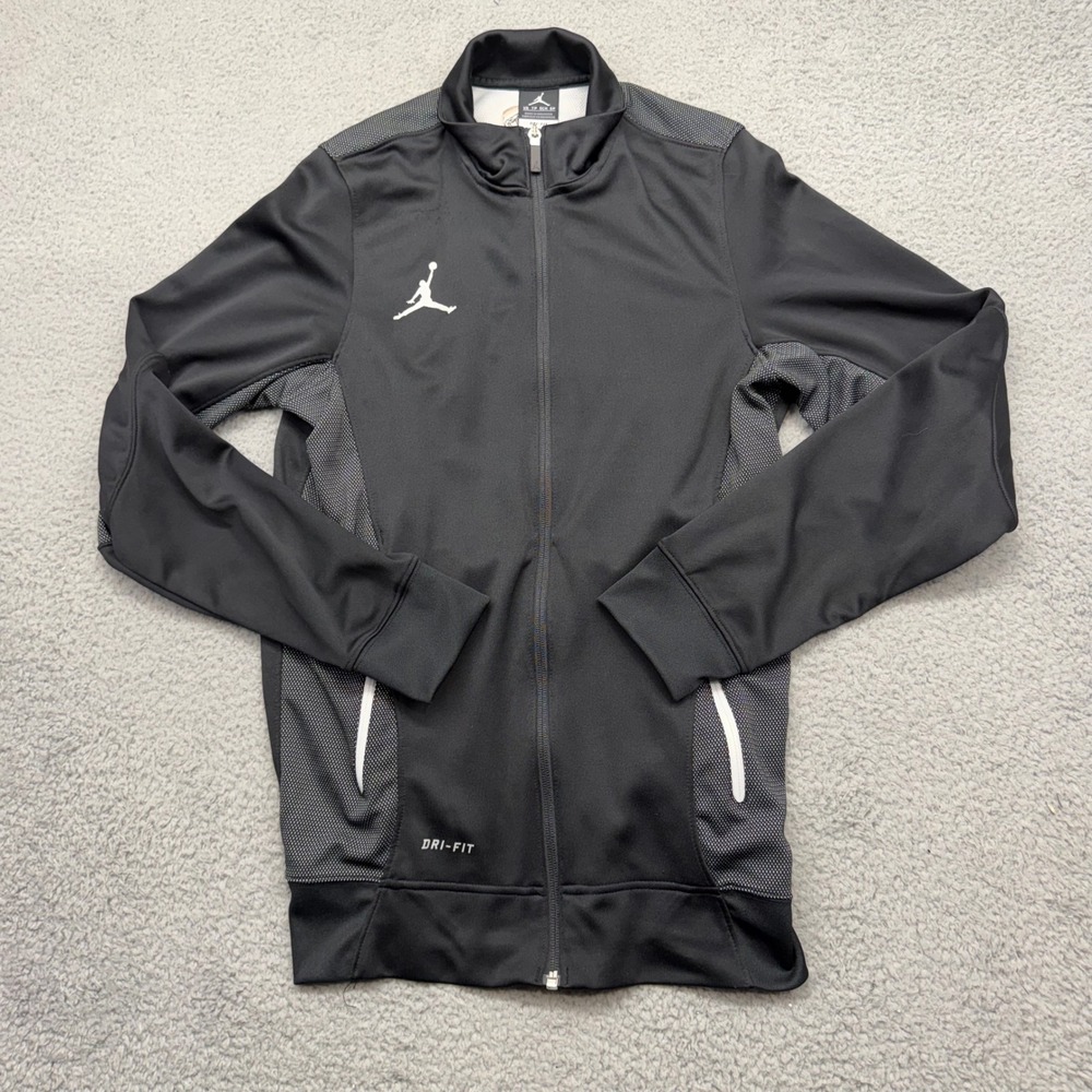 Nike Air Jordan 696736-010 Mens XS Dri-FIT CLT Hornets Buzz City Track Jacket